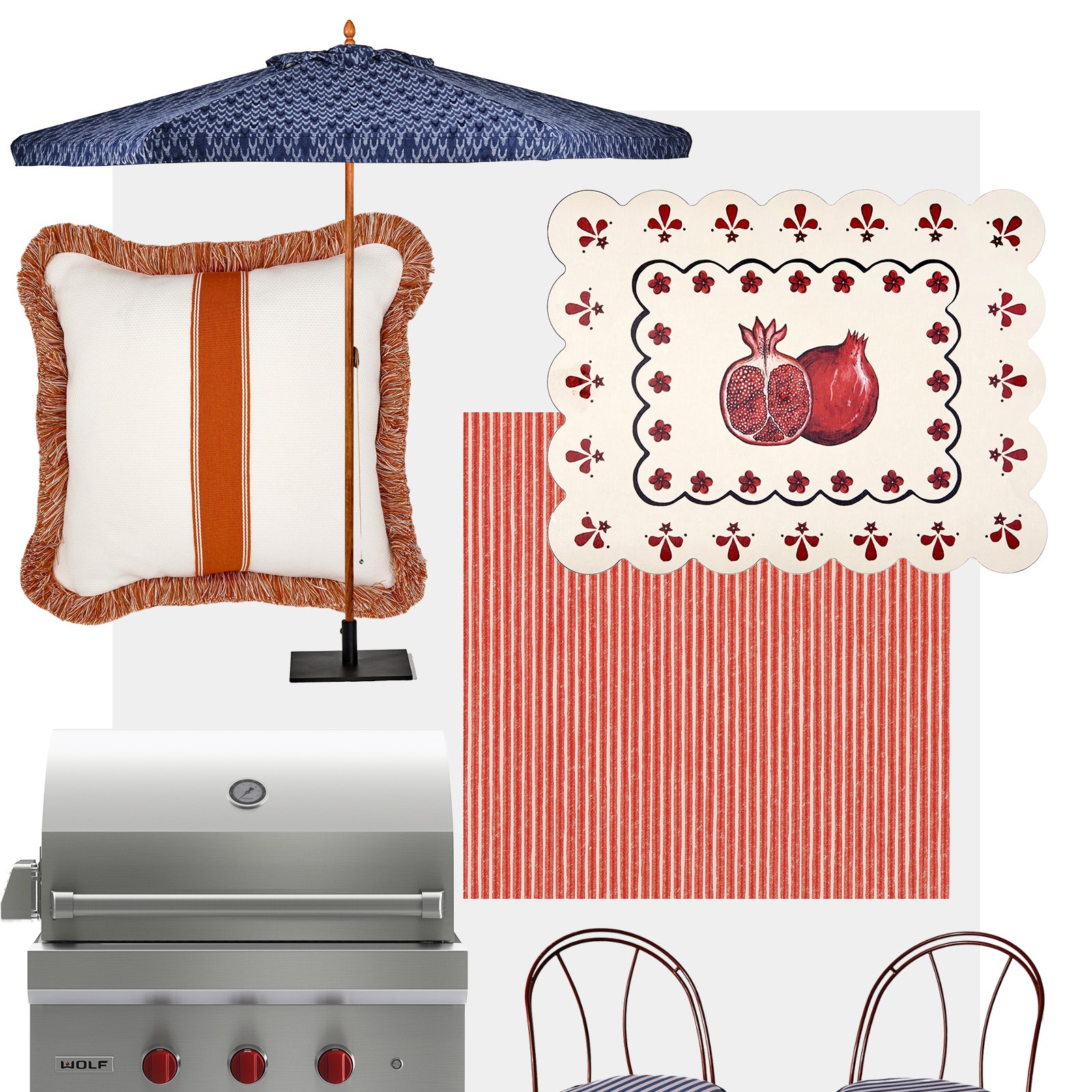 3 summer-inspired schemes with products from members of The List by House & Garden...